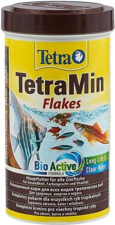 Корм для рыб TetraMin Flakes банка 100 мл хлопья для рыб