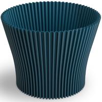 Кашпо Lotos Dlo 13*11см синий 071681 