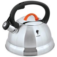 Чайник 2,3л со свистком, нержавеющая сталь, капсульное дно Чайник 2,3л со свистком, нержавеющая сталь, капсульное дно