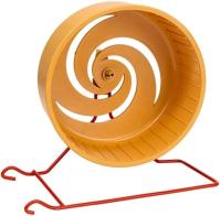 Игрушка Колесо D140 литое на металлической подставке для грызунов /3139 