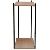 Полка №50-02 мебельная для цветов ТАКСОНИЯ ЛДСП 32*h50 2 гор РЗДИ