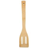 Лопатка с отверстиями Foresta di bambù (бук) 30*6 см /12шт/007112/Mallony