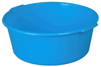 Таз 12л с ручками голубой 03004 /10шт/Арз