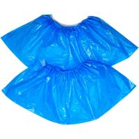 СИЗ33436 Бахилы ПНД (100шт) голубой 1,6-2,0г/40шт/