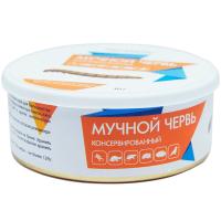 Консервированный корм для террариумных животных Мучной червь 40гр Консервированный корм для террариумных животных Мучной червь 40гр