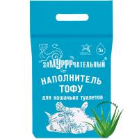Наполнитель ЗаМУРРРчательный 5л ТОФУ аромат Алоэ