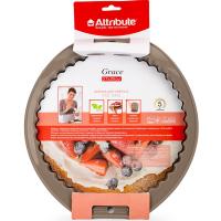 Форма для пирога GRACE круглая с волнистым краем 27см /ABS302  Форма для пирога GRACE круглая с волнистым краем 27см /ABS302