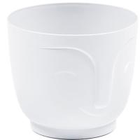 Кашпо ATENA 2,2л 16,5*14см белый 197 /5шт/