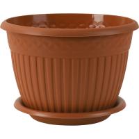 Кашпо Византия 15л терракот под. 