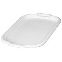 Поднос средний 34*49см белый 160112 /20шт/Арз