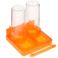 Поилка для птиц двойная малая Бриллиант Поилка для птиц двойная малая Бриллиант