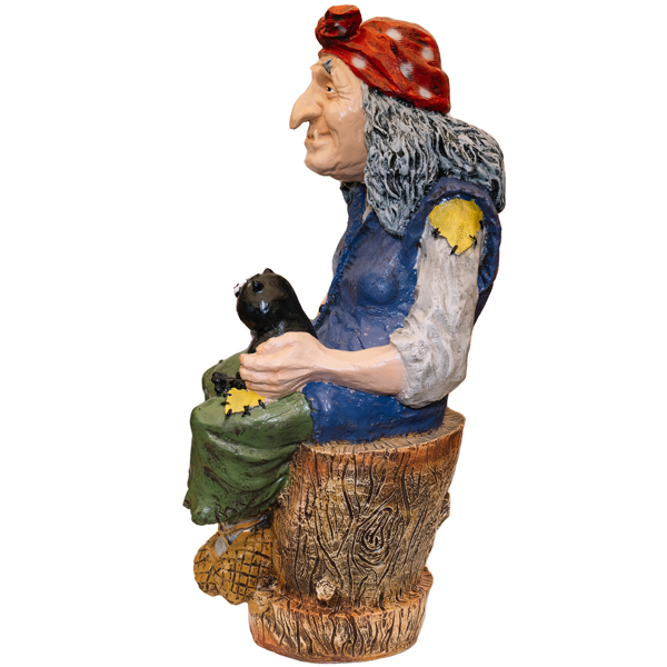 Фигура Баба Яга средняя 12301