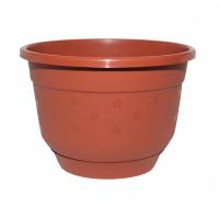 Кашпо Флокс 4,2л терракот