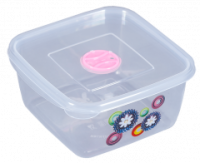 Бутербродница СВЧ 1л квадратная 05015 Бутербродница СВЧ 1л квадратная 05015