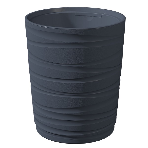 Кашпо Модерн Медиум 15л антрацит КШ-9538