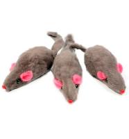 Игрушка для кошек Мышки Три сестрички мех 5см/RI-05 3шт. Игрушка для кошек Мышки Три сестрички мех 5см/RI-05 3шт.