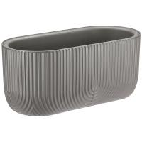 Балконный ящик Рамона 38,5*18см 6л французский серый с вставкой М3273 /1шт/М-пласт