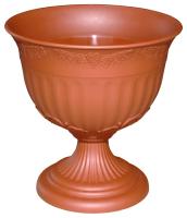 Вазон на ножке 22л Венеция №5 терракот 07185