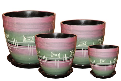 Бутон Браслет розовый из 4-х /278541