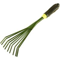 Грабли веерные мини 9-ти зубые сталь эргон-ая ручка 270243 /48шт/ Park