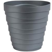 Кашпо Бархан 2,25л серебряный КШ-4389