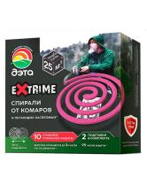 Спирали ДЭТА EXTRIME от комаров 10спиралей+2подставки 30шт