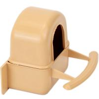 Кормушка д/птиц меж прутиков 50мл малая закрытая беж/5068