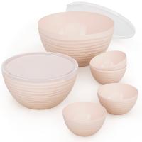 Набор Чаш Оазис (2шт,2,5л,4л) (24шт*0,35л) бежевый 