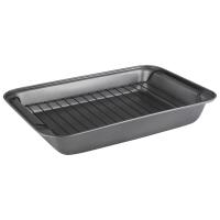 Форма для запекания с решеткой 37,5*25,5*5см Форма для запекания с решеткой 37,5*25,5*5см