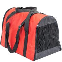 Сумка переноска Конверт-Туннель №0 расклад.с карманом и ремнем 33*19*21см красный/9025/Дарэлл