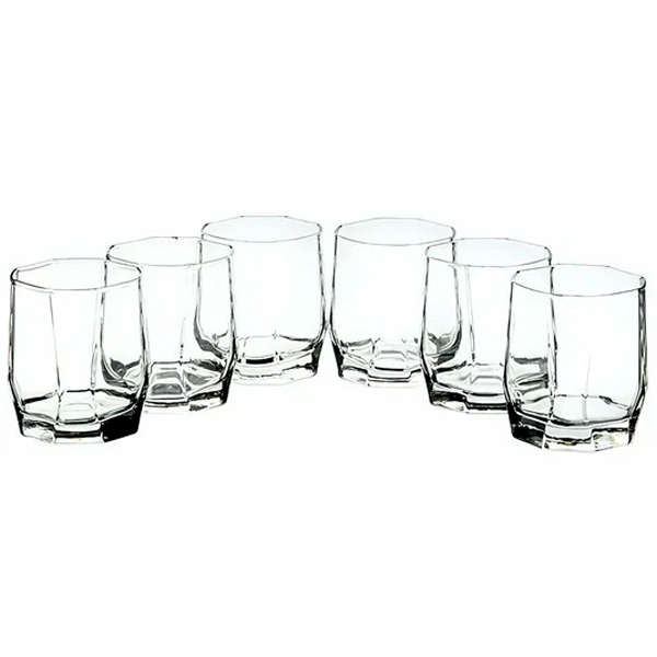 Набор стаканов HISAR 6 шт. 195 мл (виски) 42856B