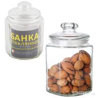 Банка д/сыпуч. прод. 1,5л LATTINA стеклянная с крышкой/24шт/003603/Mallony