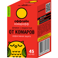 Жидкость Комарофф Народный б/запаха 30мл 45ночей 24шт