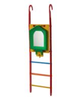 Лестница для попугаев с зеркалом 