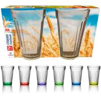 Набор стаканов Микс 250мл (2шт) /785/2-Н9 /10шт/ДК