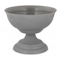 Вазон на ножке 17л Венеция серый М8108