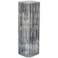 Ваза д/цветов Квадро большая графит стекл. /1904-Н5 /1шт/ДК Ваза д/цветов Квадро большая графит стекл. /1904-Н5 /1шт/ДК