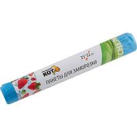 Пакет д/заморозки (30шт в рулоне) 25*32см ПНД 310983 /50шт/Рыжий Кот