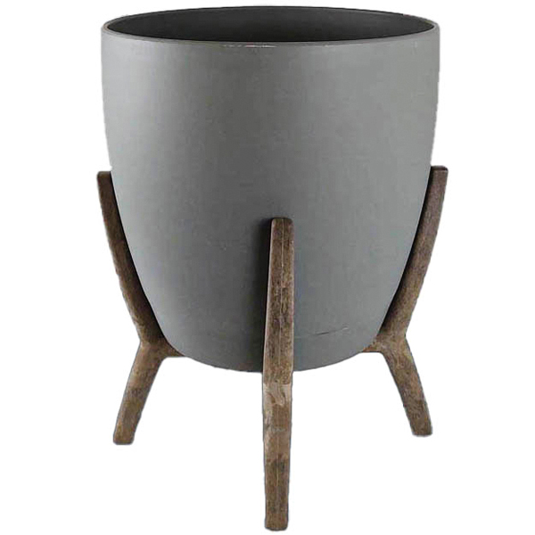 Подставка настольная на 1 горшок 5*5см древесно-полимерный (композит) 201/10 /36шт/Mehrni