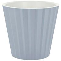 Кашпо Sand D230 5,8л утренний туман с вставкой IG64021 /15шт/ПР