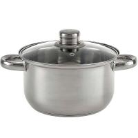 Кастрюля 2,6л нерж. со стеклянной крышкой BE-156/2 /12шт/ Webber Кастрюля 2,6л нерж. со стеклянной крышкой BE-156/2 /12шт/ Webber