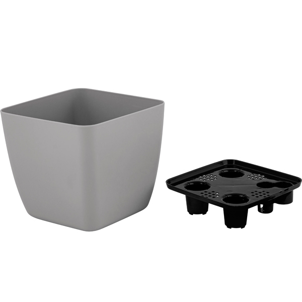 Кашпо Vienna 1,5л квадрат. французский платан IG6803 /10шт/ПР