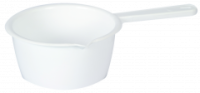Ковш 1л белый 09001 /40шт/Арз