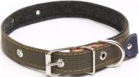 Ошейник брезентовый 25мм Н/У на фетре/180026/Бим