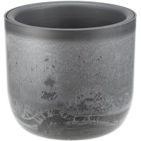 Кашпо МИКРИТ 1,9л серый слайн М3265 /15шт/М-пласт