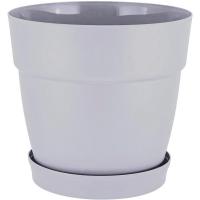 Кашпо Villa de Fiori D465 48л утренний туман с под. на колесиках IG6606 /6шт/ПР