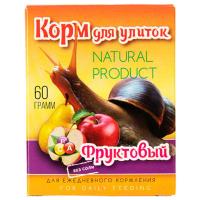 Корм для улиток фруктовый 60гр Корм для улиток фруктовый 60гр