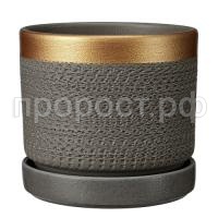 Брюссель серый золото цилиндр Брюссель серый золото цилиндр