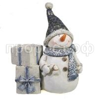 снеговик син