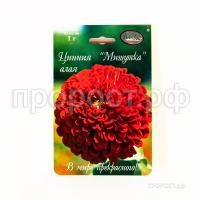 Цинния Мишутка алая 201 Каприс Цинния Мишутка алая 201 Каприс